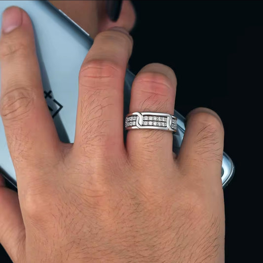 Anillo Elegante en Plata 925 Piedra 5A
