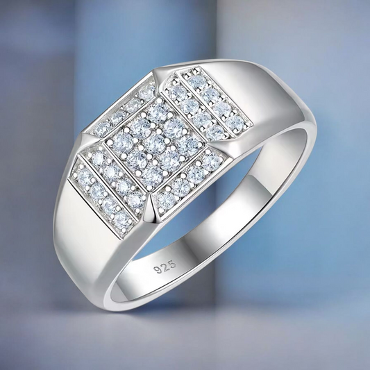 Anillo Fino en Plata 925 Piedra 5A